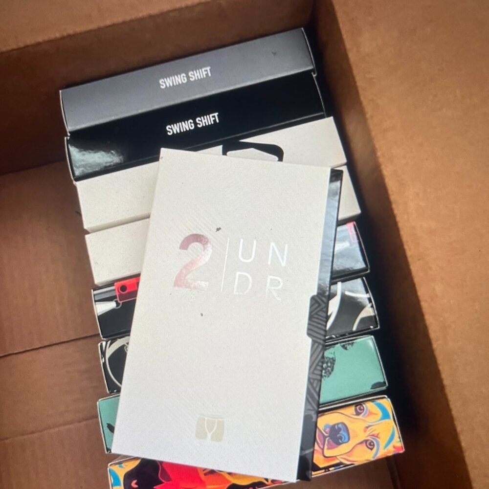 BNIB 2UNDR Boxer Briefs XXL